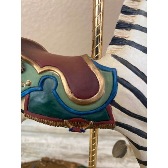 Willitts Designs Carousel Classics Outside Row Zebra Stander Ann Zender Ltd Ed - Picture 9 of 13